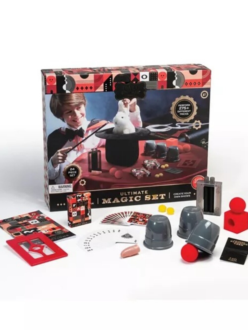 Title
FAO Schwarz Ultimate Kids Magic Set 24 Piece Illusion Kit COMPLETE